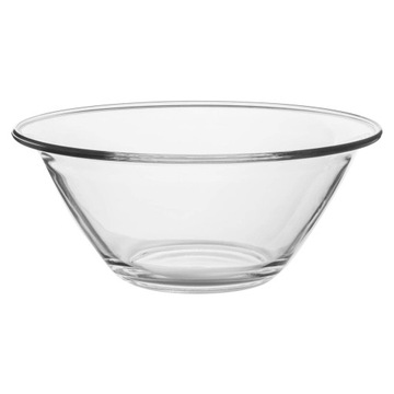 Miska szklana duża na sałatkę do ciast 26 cm 2,5 l żaroodporna