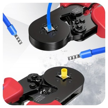 Кримперы для кабельных наконечников, квадратные, набор из 1250 шт.