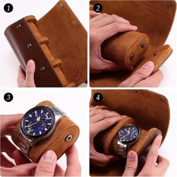 КОРОБКА-ОРГАНИЗАТОР КОРОБКА ДЛЯ ЧАСОВ НА 3 ЧАСА В ПОДАРОК