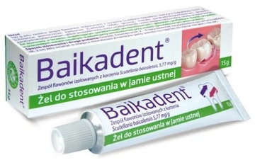 BAIKADENT żel stomatologiczny pleśniawki 15 g