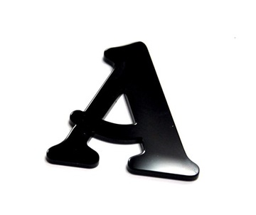 3D буква, буквы, надписи, надпись, черный глянцевый ПЛЕКСИ! Люкс!