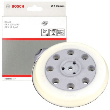 BOSCH TALERZ SZLIFIERSKI 125mm MIĘKKI do GEX 125