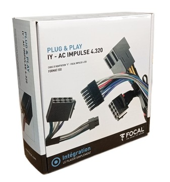 Adapter ISO do wzmacniacza FOCAL IMPULSE 4.320 Plug&Play