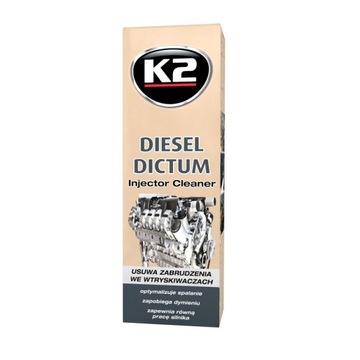 K2 DIESEL DICTUM 500ML ОЧИЩАЕТ СИСТЕМУ