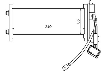 610 893 RADIÁTOR PEUGEOT 607 00-