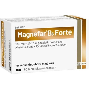 MAGNEFAR B6 FORTE 90 TABLETEK
