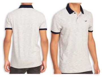 Koszulka logo polo HOLLISTER by Abercrombie S