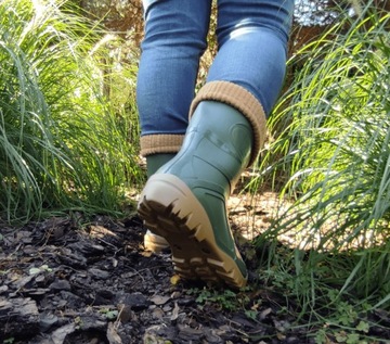 KALOSZE DAMSKIE OCIEPLANE PVC DEMAR 39