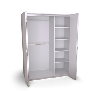 Szafa Harmonijkowa 4-Drzwiowa 120 Kolory S4H120A