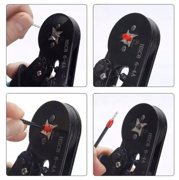 ПРЕСС-ОБЖИМНАЯ МАШИНА ДЛЯ КАБЕЛЬНЫХ СОЕДИНИТЕЛЕЙ + ВТУЛКИ 1200 ШТ.