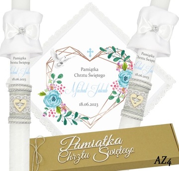 КРЕЩЕННАЯ СВЕЧА, КРЕЩЕННЫЙ ШАПОЧКА, ЭКО КОРОБКА