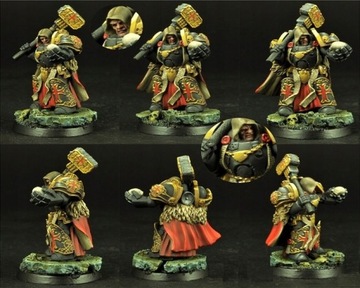 Figurka Templar SF Knight + Podstawka 28mm Scibor 28SF0082 Space Marines