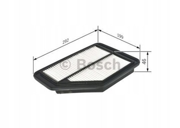 BOSCH F 026 400 159 FILTR VZDUCHU