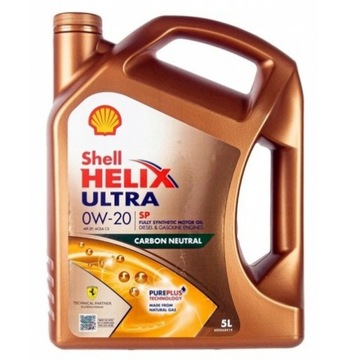 SHELL OLEJ SILNIKOWY HELIX ULTRA SP 0W20 0W-20 5L