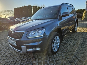 Skoda Yeti Minivan Facelifting 2.0 TDI 150KM 2015 Škoda Yeti Skoda Yeti 2,0 diesel 150KM nawigacja