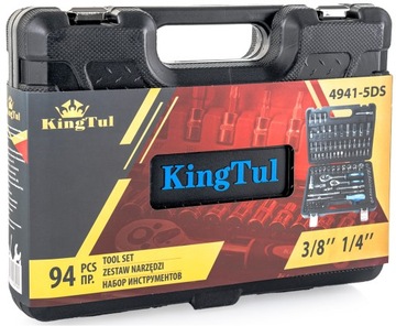 НАБОР ИНСТРУМЕНТОВ ТОРЦОВЫЕ ГОЛОВКИ С ТРЕПОВКАМИ КОРОБКА ДЛЯ ИНСТРУМЕНТОВ 94 EL CRV СТАЛЬ