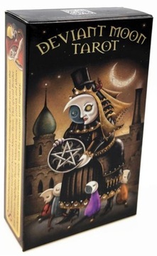 Karty tarota DEVIANT MOON TAROT 78 kart. P.VALENZA