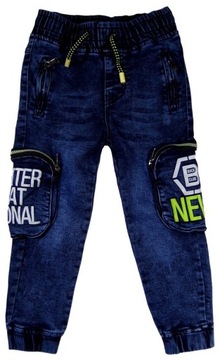 SPODNIE miękki JEANS 8252 ALEKSY 48zł.brutto
