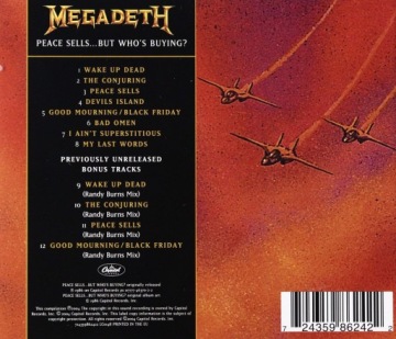 MEGADETH: PEACE ПРОДАЕТСЯ, НО КТО ПОКУПАЕТ CD