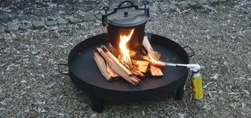 Wyjątkowe,solidne palenisko800mm,gruba blacha 3mm!