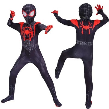STRÓJ PRZEBRANIE IRON SPIDER PAJĄK 116/122 5-6L