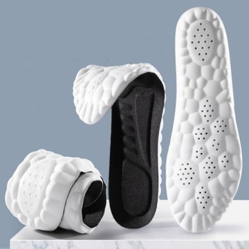 WKŁADKI DO BUTÓW AMORTYZUJĄCE MIĘKKIE NA BOLĄCE STOPY LEKKIE PIANKOWE 41-42