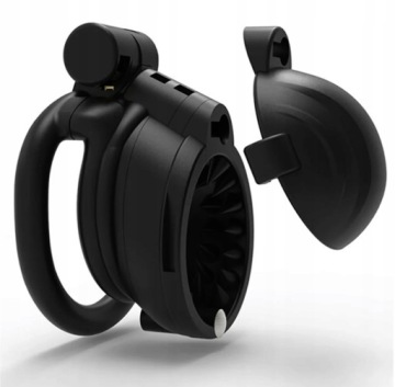 Черный пояс целомудрия с шипами на пенисе для сессии, для пыток Bdsm