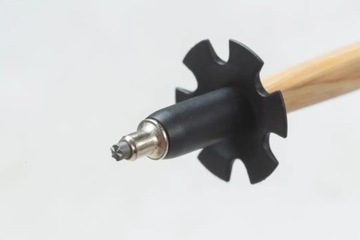 Сверхлегкая складная прогулочная палка из 5 частей из бамбукового волокна из углеродного волокна