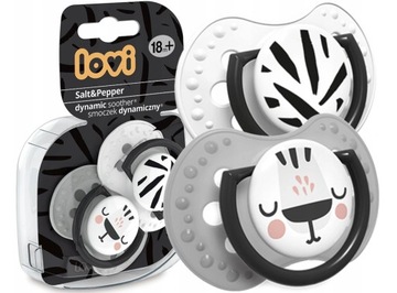 LOVI SMOCZEK DYNAMICZNY 18M+ 2SZT SALT&PEPPER