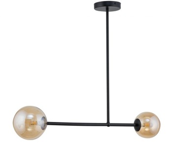 SIGMA Nowoczesna lampa LED ROMA 2 BURSZTYNOWY lampa wisząca LED