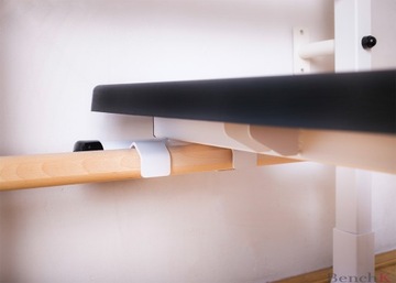 Скамья для упражнений BenchK B 410 матово-белая