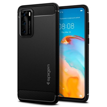 SPIGEN RUGGED ARMOR HUAWEI P40 BLACK