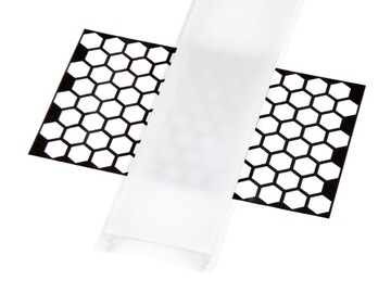 KLOSZ DOUBLE PMMA DO PROFILU ZATI SUBLI I IN. 1M MROŻONY