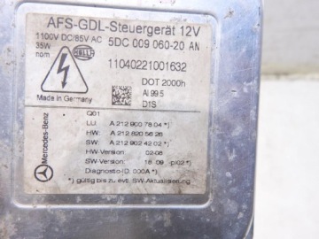 КСЕНОНОВЫЙ КОНВЕРТЕР MERCEDES W212 A2129007804 A2128205626 A2129024202