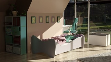 Łóżko dziecięce 160x80 różne kolory + MATERAC