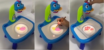 ПРОЕКТОР ДЛЯ РИСОВАНИЯ ПРОЕКТОРНЫЙ СТОЛ ДЛЯ ДЕТЕЙ СЛАЙДЫ ОБУЧАЮЩИЕСЯ РИСОВАТЬ