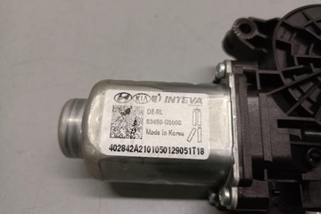 MOTOREK OKNO ZADNÍCH LEVÝCH DVEŘE KIA NIRO 83450G5000 1.58L 2021