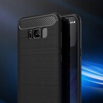 Etui Obudowa Plecki na tył karbon case pokrowiec do SAMSUNG GALAXY S8