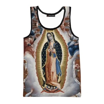 Koszulka bez rękawów Virgin Mary God Tank Tops