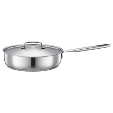 FISKARS All Steel Patelnia szefa kuchni z pokrywką 26 cm matowy 1064746