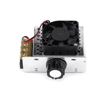 РЕГУЛЯТОР МОЩНОСТИ НАГРЕВАТЕЛЯ, СКОРОСТЬ, ТЕМПЕРАТУРА, НАПРЯЖЕНИЕ 4000 Вт, 0–220 В, РЕГУЛИРУЕМАЯ