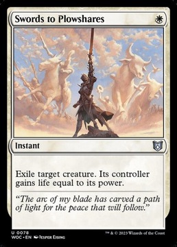 MtG: Swords to Plowshares (WOC)