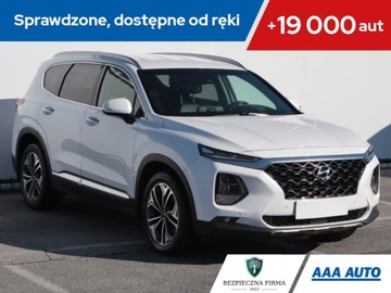 Hyundai Santa Fe IV SUV 2.0 CRDi 185KM 2019 Hyundai Santa Fe 2.0 CRDi, Salon Polska