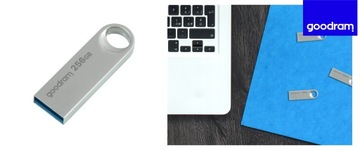 Флеш-накопитель GOODRAM UNO3 Silver USB 3.2 256 ГБ