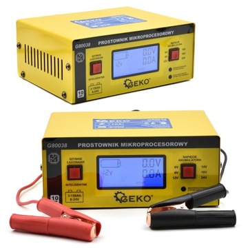 Prostownik mikroprocesorowy LCD 6/12/24V