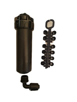 Zraszacz rotacyjny Rain Bird 5004 FC z kompletem dysz i kolanem QJ 16-3/4