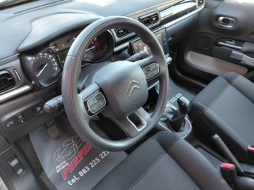 Citroen C3 III VAN 1.2 PureTech 82KM 2021 Citroen C3 Klimatronik Navi Tempomat Asystent pasa 1.2 Benzyna 82KM, zdjęcie 8