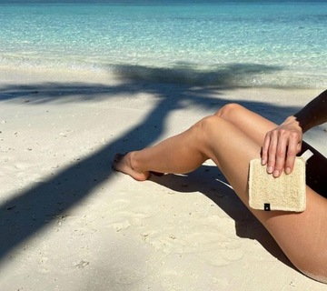 Lullalove Bye Bye Cellulite Антицеллюлитная массажная губка