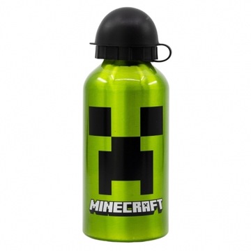 Bidon eco aluminiowy 400ml MINECRAFT CREEPER