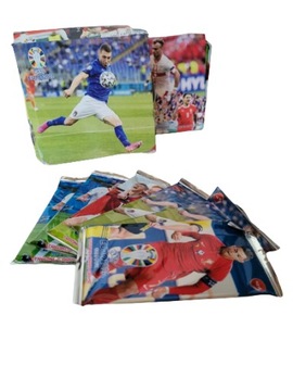 КОРОБКА МЕГА ФУТБОЛЬНЫЕ КАРТОЧКИ для болельщиков СЕРИЯ 2024 БОЛЬШИЕ 288 КАРТОЧЕК